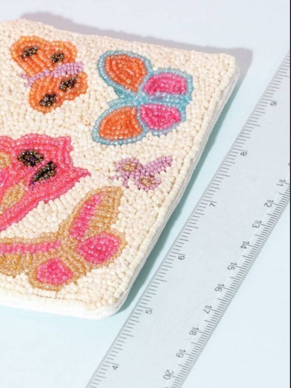 Assorted Butterfly Beaded Coin Purse - Picture 3 of 5